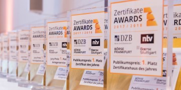 ZertifikateAwards 2017: Vontobel ausgezeichnet